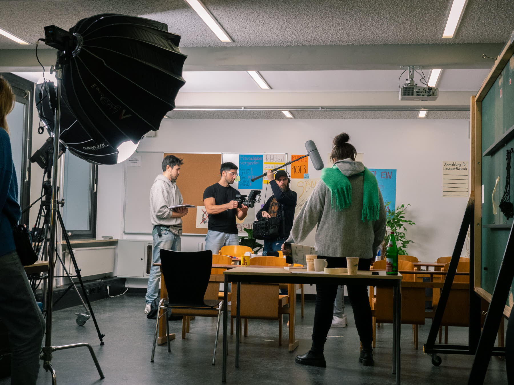 Studio Lichtaufbau